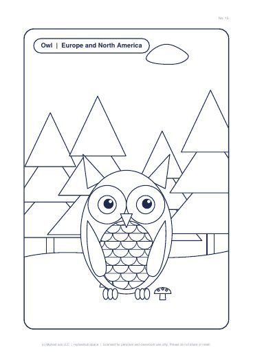 Sample page from Animals of the World