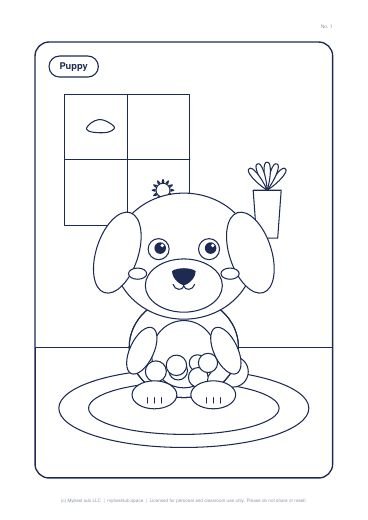 Sample page from My Pet World Mini